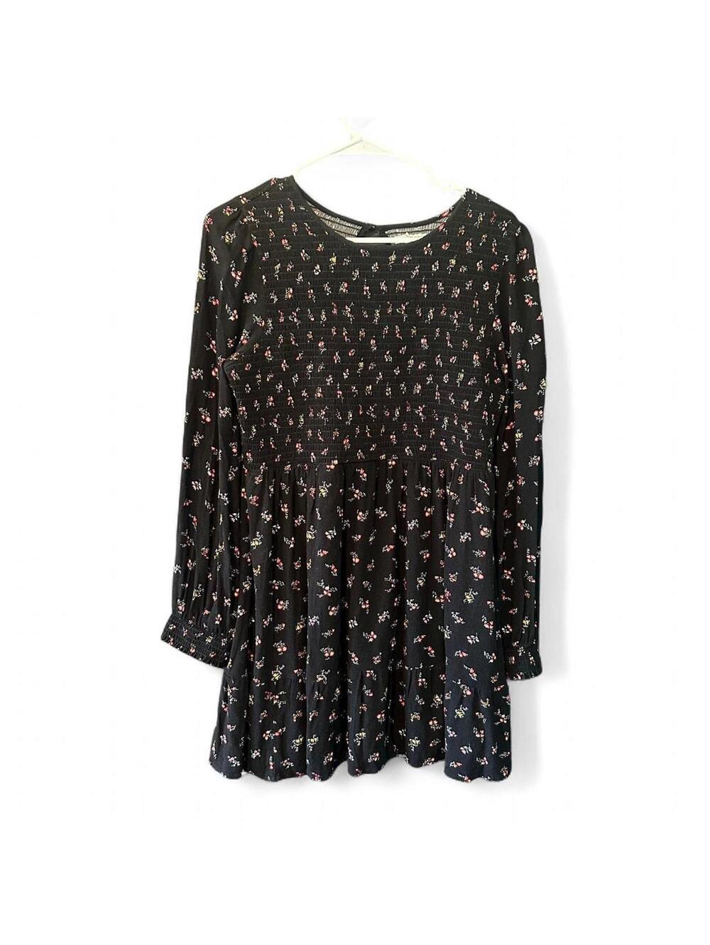 American Eagle Outfitters Smocked Floral Mini Dress